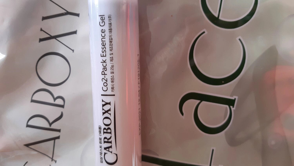 CARBOXY CO2 GEL MASK на 6 процедур маски для неинвазивной карбокситерапии лицо шея