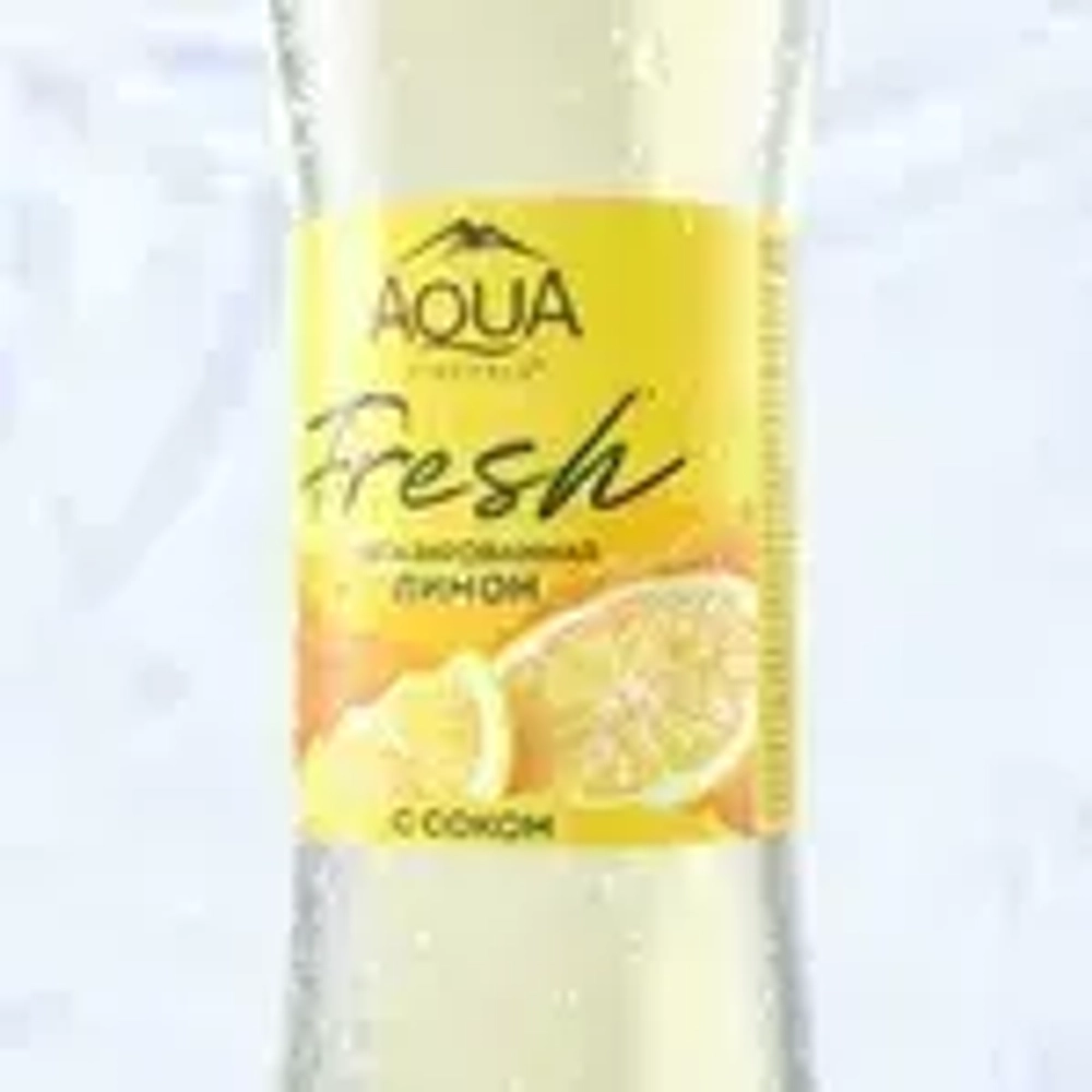 Вода негазированная Aqua Minerale Fresh Лимон, 1 л