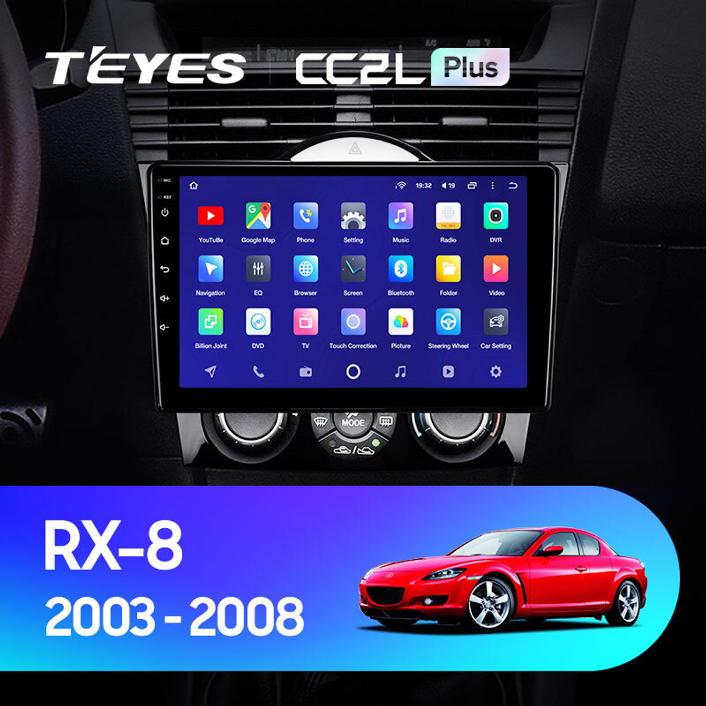Teyes CC2L Plus 9" для Mazda RX-8 SE 2003-2008