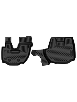 Коврики в салон для DongFeng Junfeng Q35 2024 -, 2шт. (полиуретан) ELEMENT3DAN0707210K.F