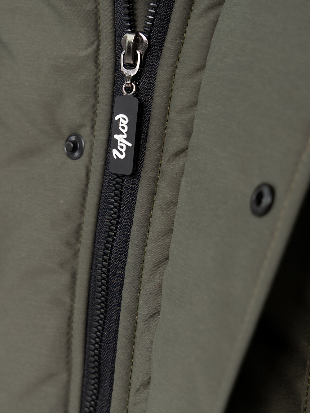 Парка зимняя Город Горький хаки зеленая