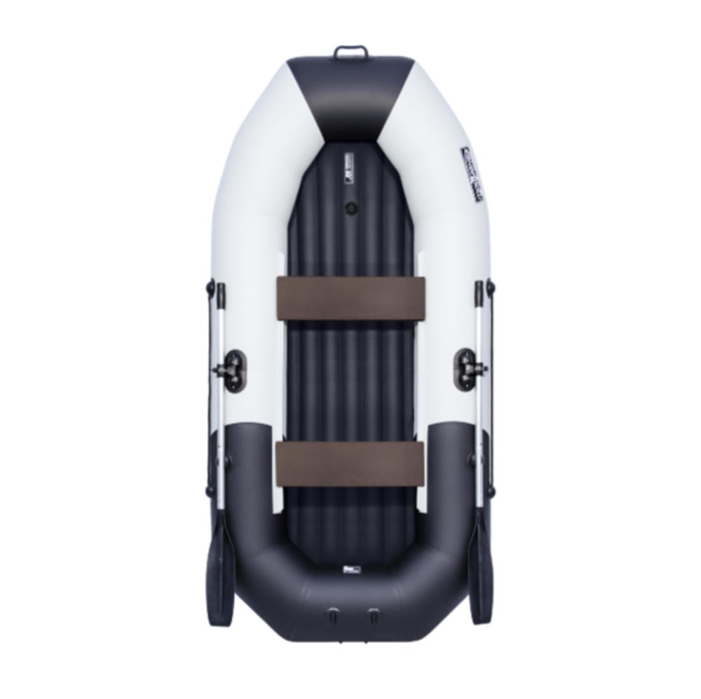 Лодка ПВХ Таймень NX 270 НД "Комби" светло-серый/черный