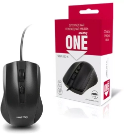 Мышь SMART-BUY ONE 352 USB чёрная