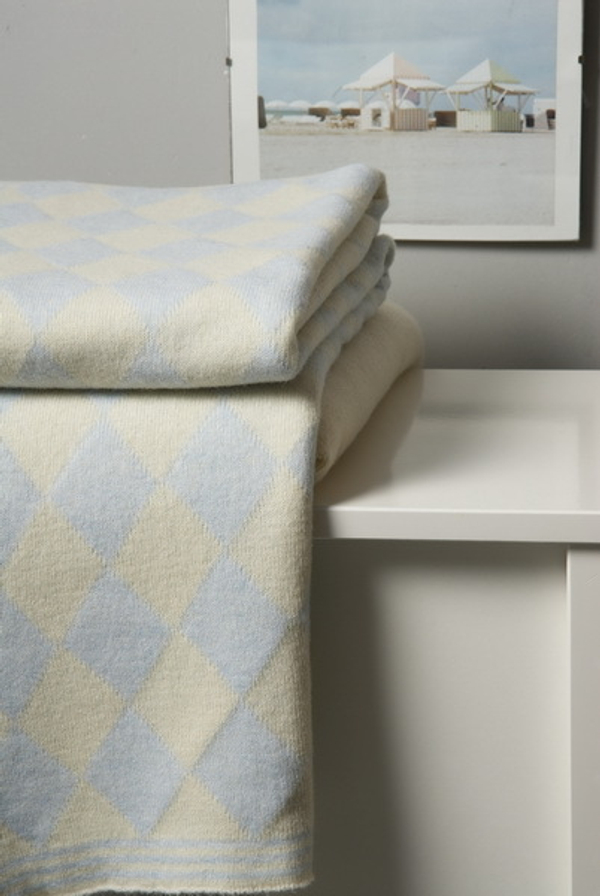 Плед детский 100х150 Luxberry Imperio 50 голубой