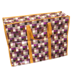 Сумка полипропиленовая 70х57+23см с молнией (1/10шт)