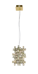 6078E/1A GOLD+CLEAR (1) Люстра NW