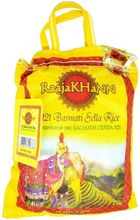 Рис RaajaKHaNN Basmati пропаренный длиннозерный 2 кг