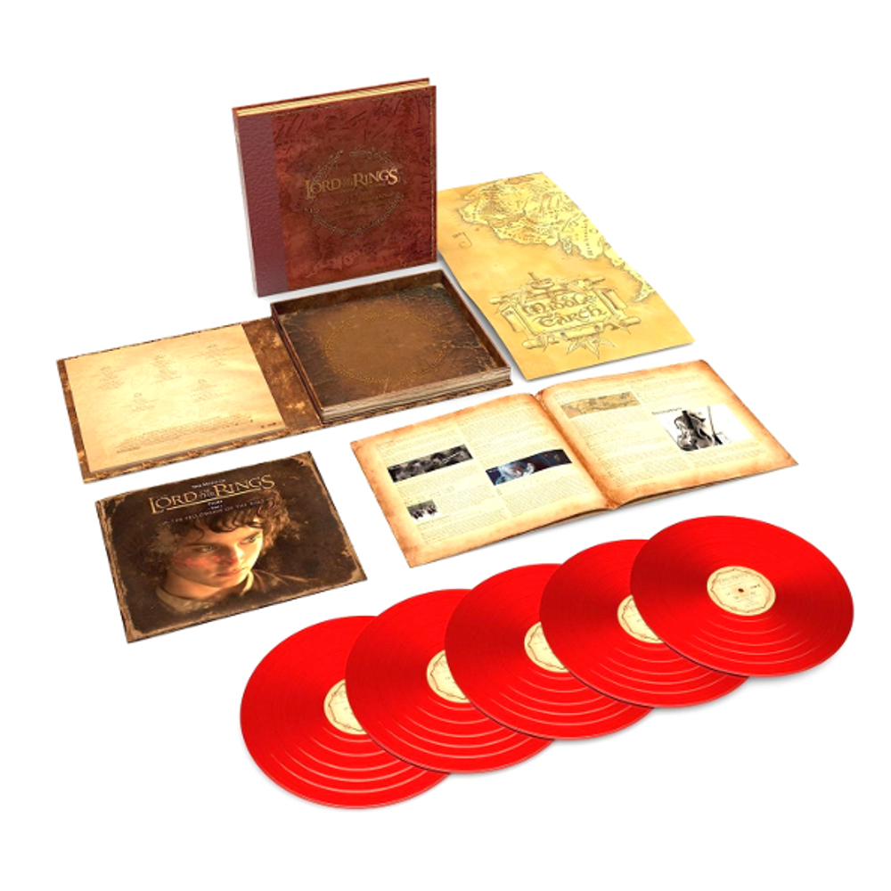 Howard Shore / The Lord Of The Rings: The Fellowship Of The Ring - The Complete Recordings (Coloured Vinyl)(5LP)