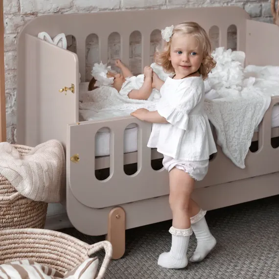 Детская кроватка Baby Chipak Just 2.5 Кофе с молоком