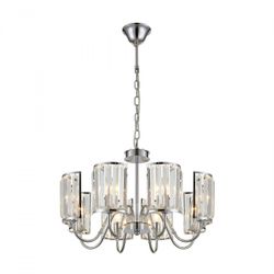 Citilux Грета CL333181 Люстра хрустальная подвесная Хром