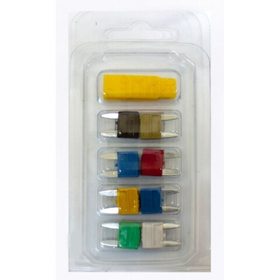 38656 Предохранители флажковые MTA "MINI" (8 шт) в блистере с захватом