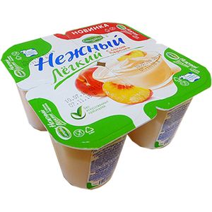 ЙОГУРТ НЕЖНЫЙ ЛАЙТ ПЕРСИК 0.1% 95ГР CAMPINA