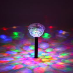 Светильник уличный ЭРА ERASF012-32 садовый Дискошар на солнечной батарее