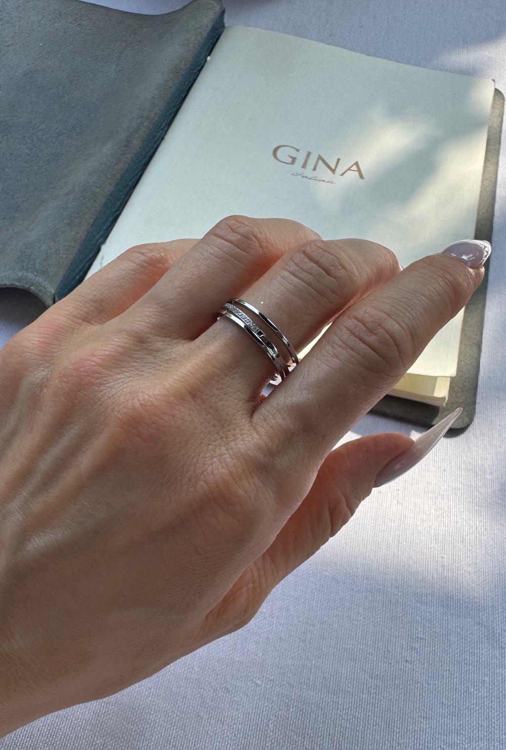 Кольцо fantasy  silver