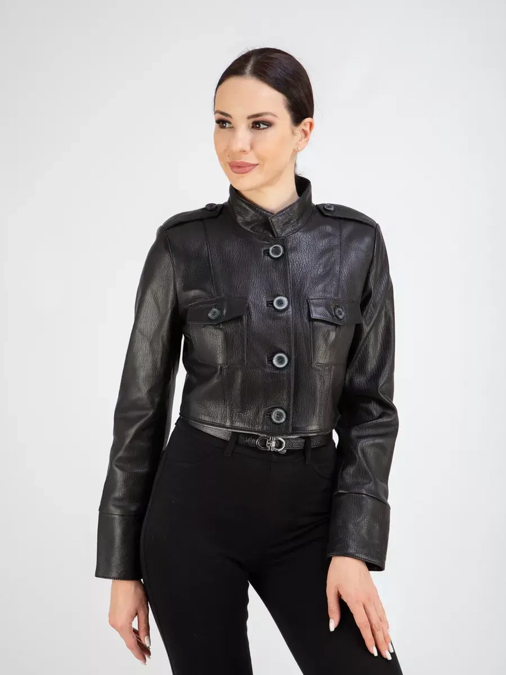 Кожаная куртка демисезонная Турция