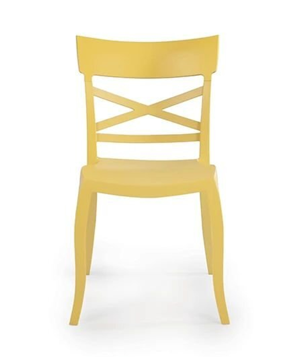 Стул пластиковый, Papatya XSera-S, желтый