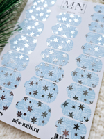Плёнки Wraps stickers SF-158 (комбинированные с фольгой)