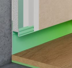 Теневой плинтус скрытого монтажа Pro Design 7209 любой цвет, 2700x17,5x52 мм