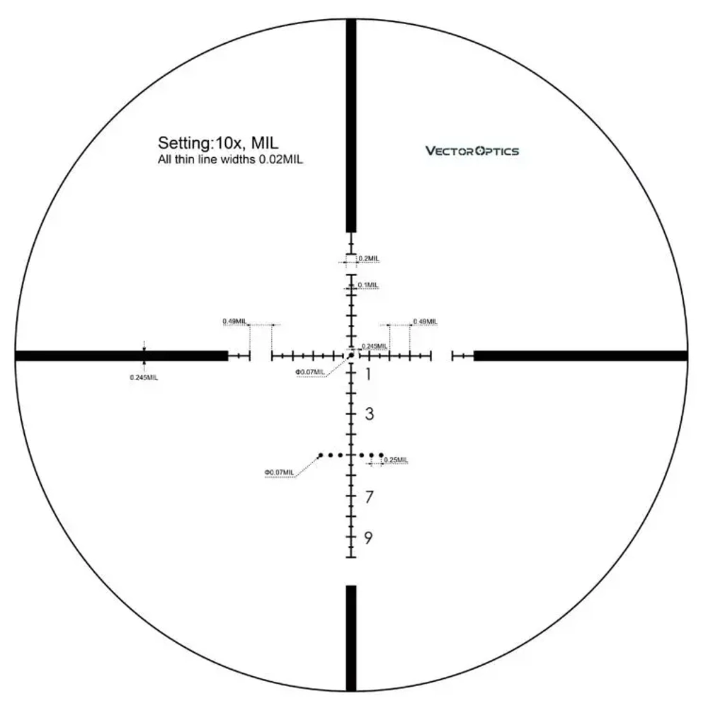 Прицел Vector Optics Marksman 3,5-10x44 SFP (SCOM-04)