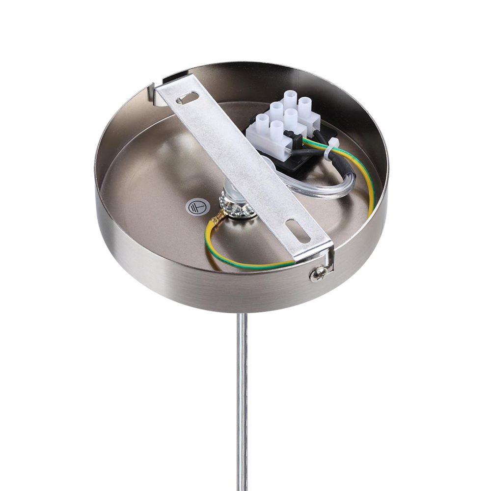 8250/3 MODERNI LN26 527  никель/бежевый, металл/текстиль Подвес Е27 3*60W 220V NIKKI