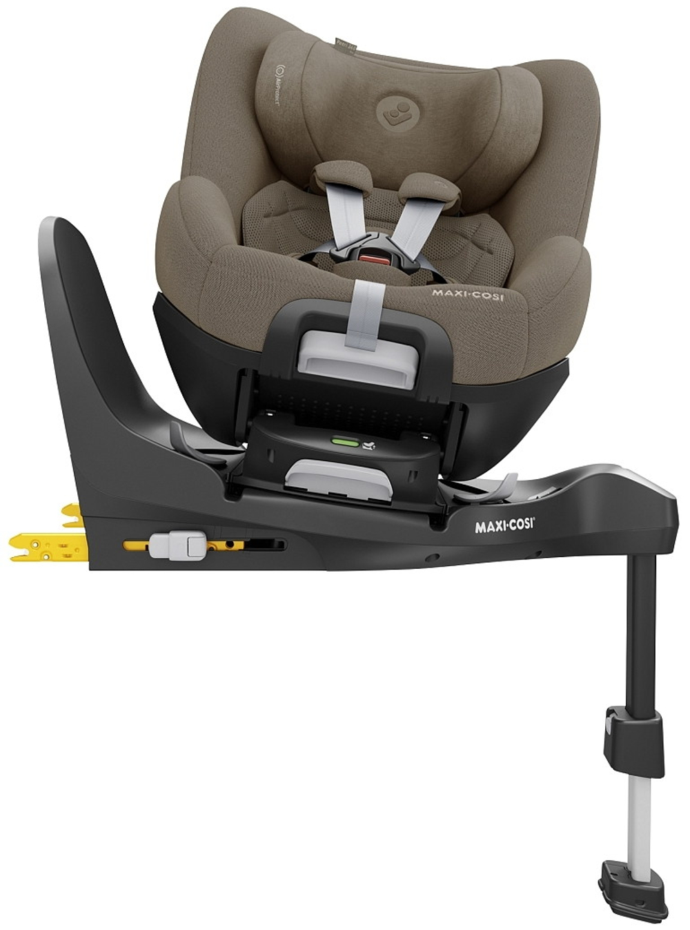 Автокресло Maxi-Cosi Pearl 360 Pro 0-18 кг с базой Family Fix 360 Pro 8053251110 Authentic Truffle/трюфель