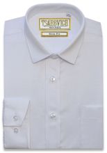 Рубашка белая с выработкой TSAREVICH