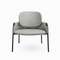 Лаунж-кресло Lok, серое
