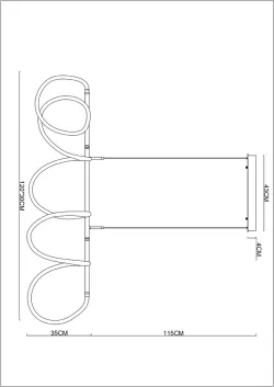 Подвесная люстра Arte Lamp KLIMT