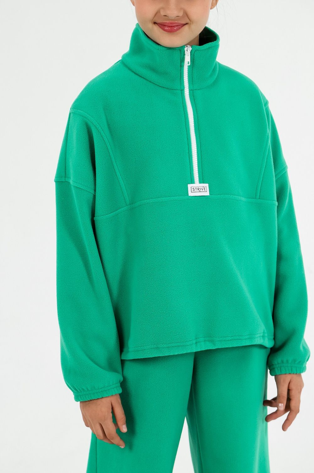 Костюм для девочки Скай-1 Виотекс ЗЕЛЁНЫЙ