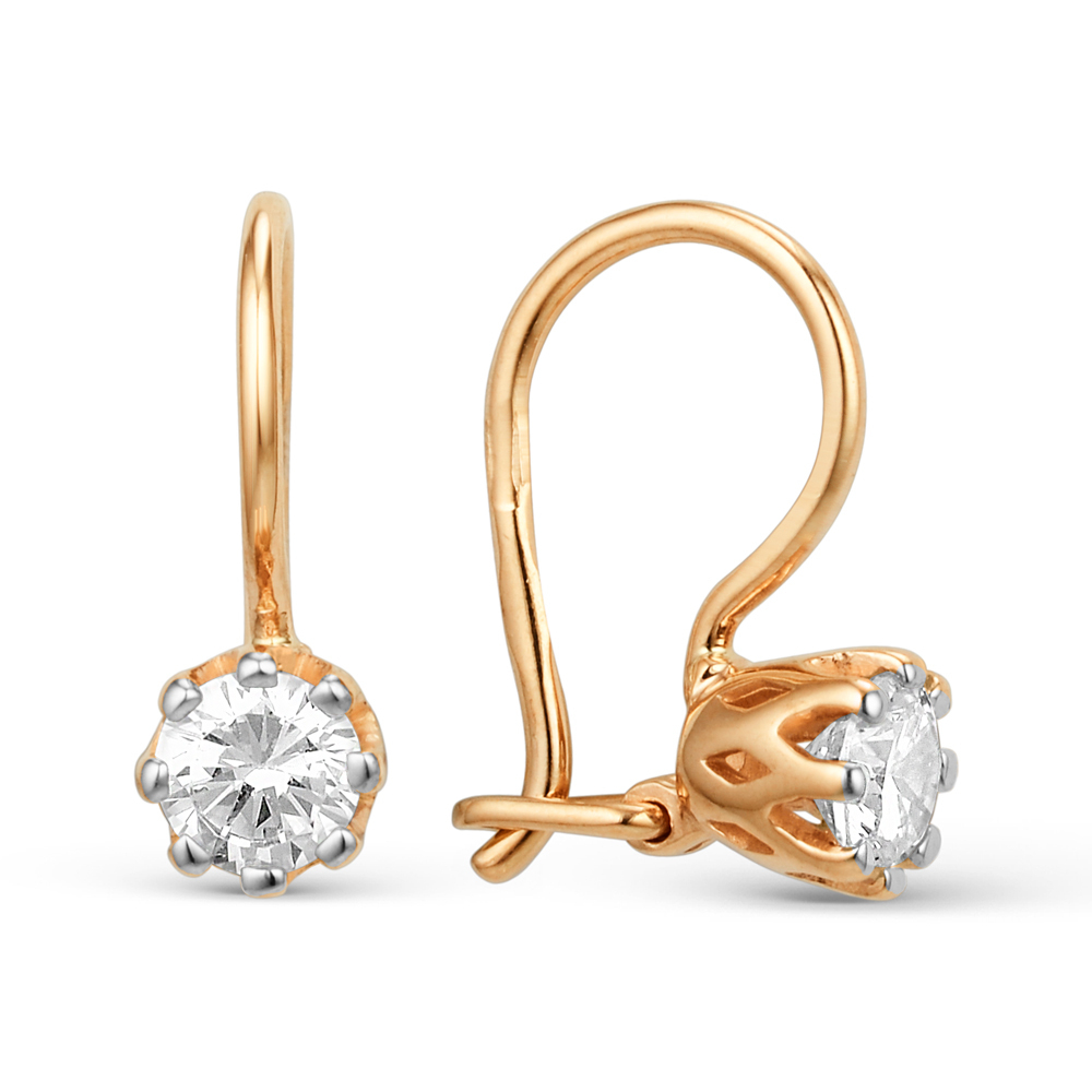Серьги из золота 585 пробы