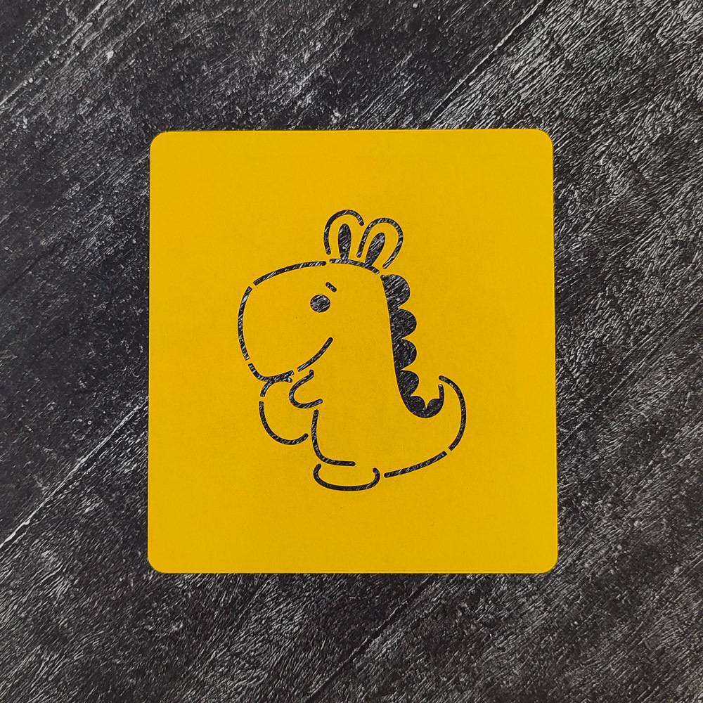 Динозавр №32 с яйцом