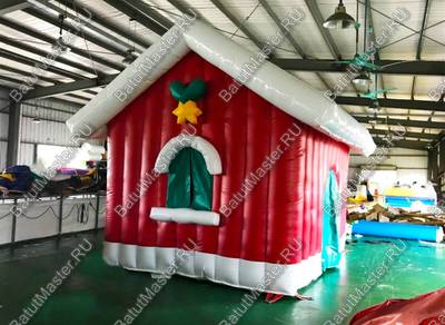 Надувной шатер "Рождественский домик", 5*4*4 м