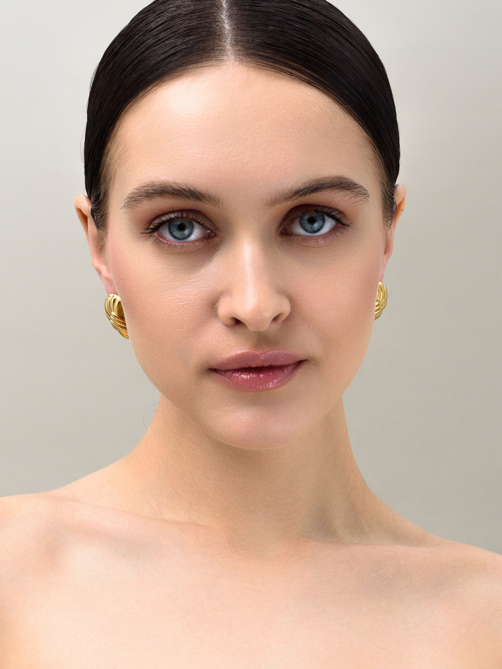 Серьги "Soft wing" Gold