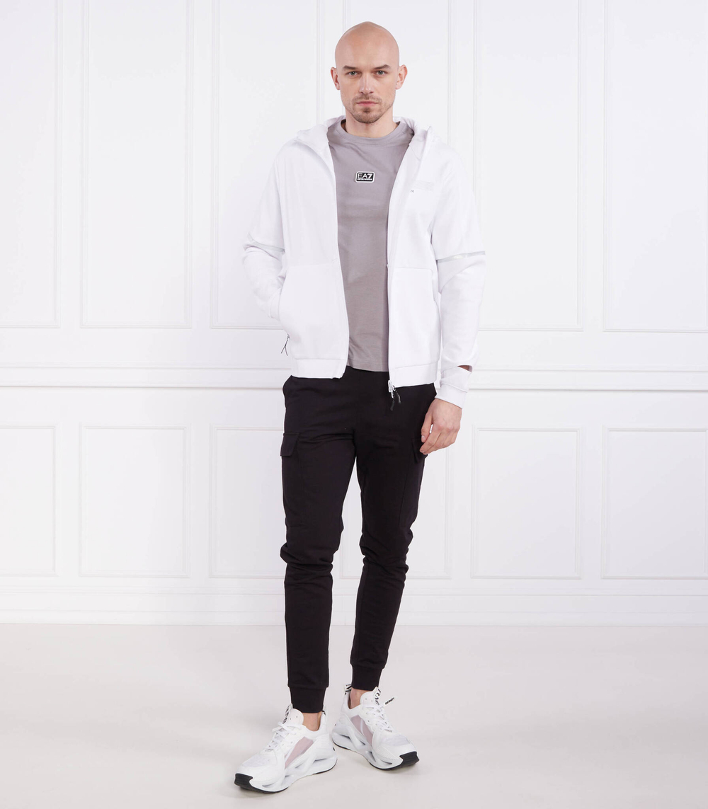 Худи EA7 - белый(3RPM43 PJMBZ)