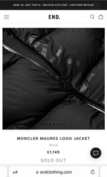 Пуховик Moncler