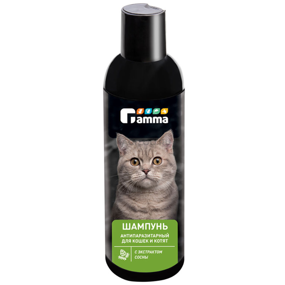 Шампунь Gamma для кошек универсальный 250 гр