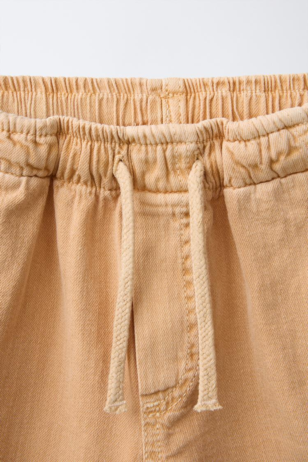 ZARA ШОРТЫ С ПРИСБОРЕННОЙ ТАЛИЕЙ, ОРАНЖЕВЫЙ