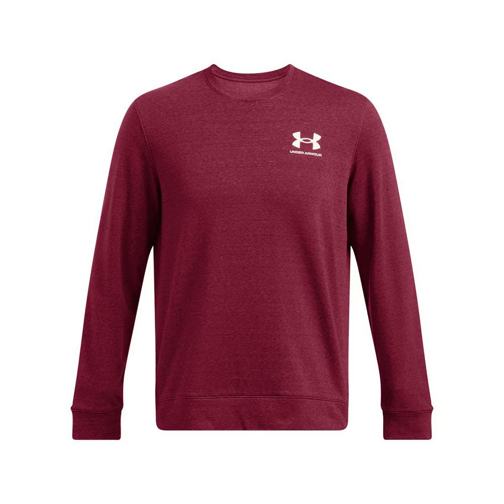 Толстовка Under Armour Rival Terry Lc Crew Burgundy Sweatshirt