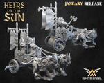 CHARIOT OF LIONS - HEIRS OF THE SUN (JANUARY 2024 RELEASE) (ELF FROM ELVES OF THE SUN)