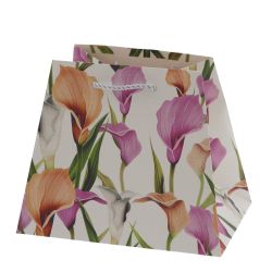 GAEM Пакет подарочный M (бумага 210г/м2, блок микс 12шт), L21 W14 H17,5 см, 4в.