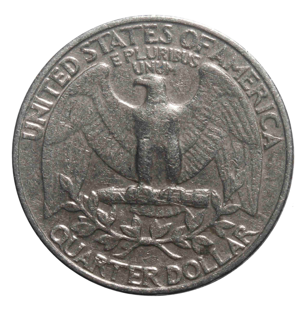 1/4 доллара. США. (Р) Медно-никель. 1982 год. F-VF