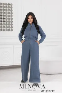Комбинезон 2031-серо-голубой Minova
