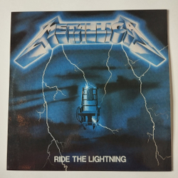 Винтажная виниловая пластинка LP Metallica Ride The Lightning (Россия 1994)