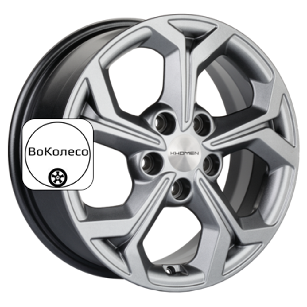 6,5x16/5x114,3 ET46 D67,1 KHW1606 (Mitsubishi) G-Silver Khomen Wheels