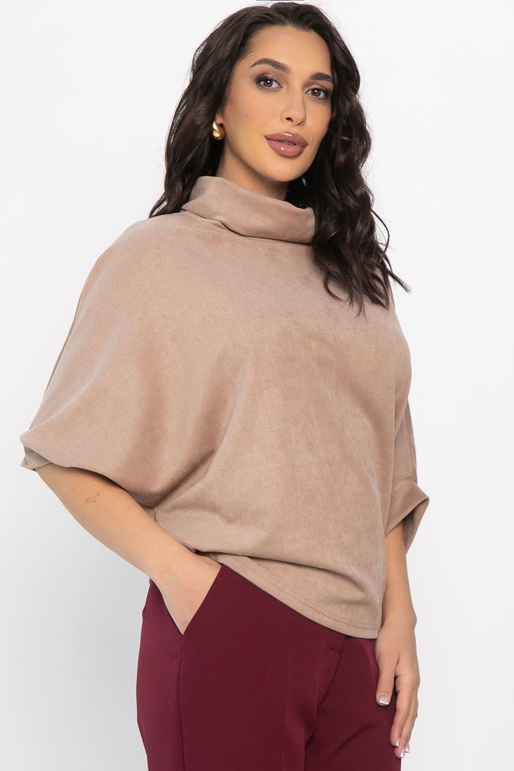 Блуза Барбара НЬЮ (капучино) Б14572-12М LT Collection