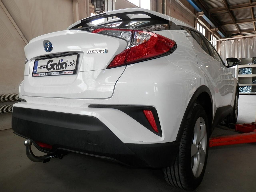 Фаркоп оцинкованный Galia T073C для Toyota C-HR 2018-(паспорт и сертификат в комплекте)(без электрики)
