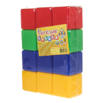 Кубики "Веселые кубики" 12 дет (Новокузнецк)