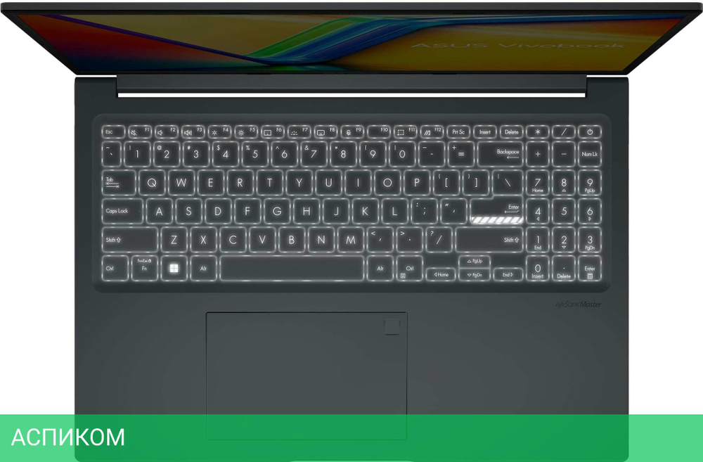 Ноутбук ASUS Vivobook 16X M3604YA-MB240 Cool Silver (90NB11A2-M00B00)