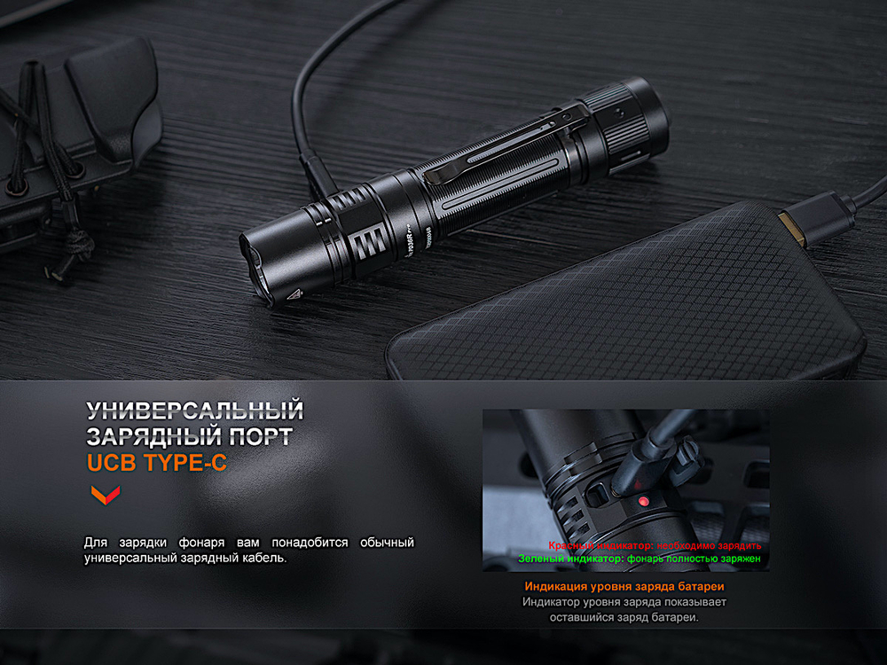 Фонарь Fenix PD36RPro (Luminus SST70)