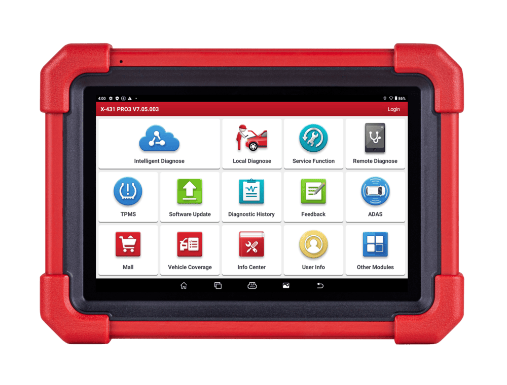 Сканер диагностический Launch X-431 PRO3 v.5.0 SE (Version 2022), без адаптеров OBD-I